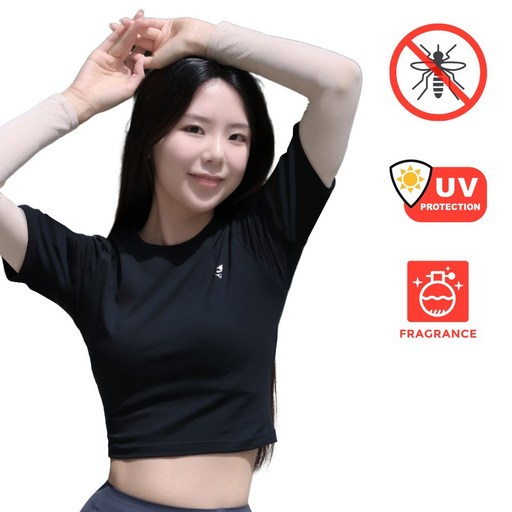 [윅스 기능성 쿨토시] 벌레퇴치 자외선차단 여름 냉감 고탄력 완벽 통풍