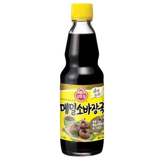 오뚜기 메밀소바장국 소스