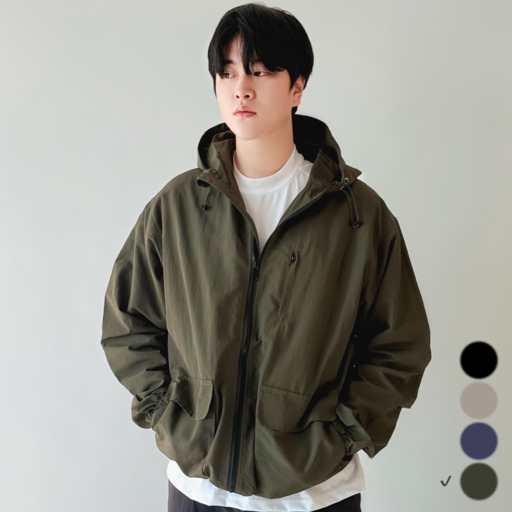 고프코어룩 경량바람막이 등산바람막이 윈드브레이커 아웃도어
