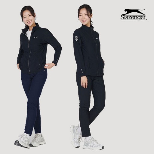 여성 심플 원턱 바지