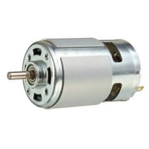 775 DC모터 12-36V 원형축 샤프트 전동드릴 워터펌프모터