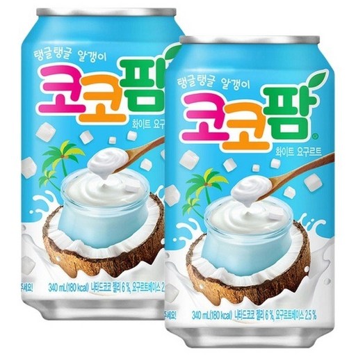 해태 코코팜 340ml (24캔) 화이트요구르트 무료배송