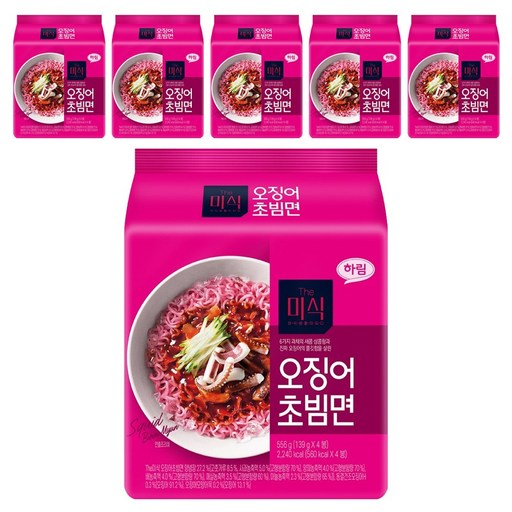 더미식 오징어 초빔면 139g