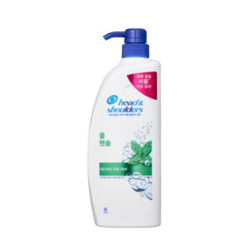 헤드앤숄더 쿨 멘솔 샴푸 850ml 완벽한 탈모 예방과 청량감 제공