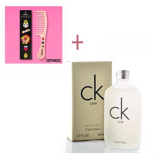 아미카 정품 빗+캘빈클라인 씨케이원 CK ONE 200ml 증정, 단품