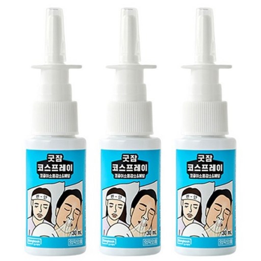 동국제약 굿잠 코골이 방지 코스프레이 코골이 소음 방지&예방 30ml