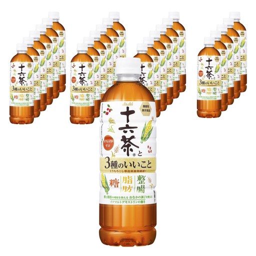 Asahi 십육차 3종 좋은 것 카페인 제로 페트