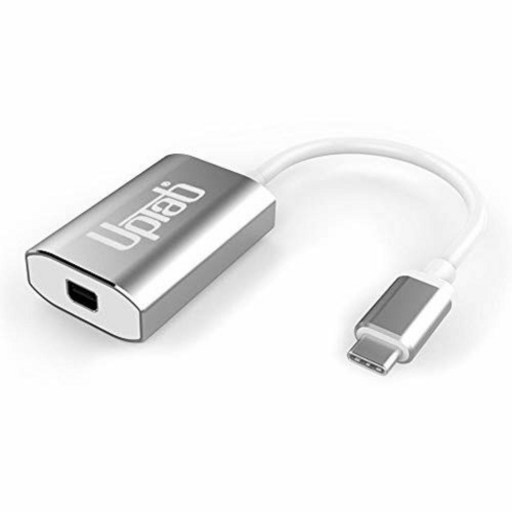 USB C - 미니 디스플레이 포트 어댑터 UPTab (4K@60Hz) USB-C/썬더볼트 3 to MDP M1 맥북 프로/에어 아이패드 프로 USB-C 맥 아이맥 및 기타 타입-, Silver