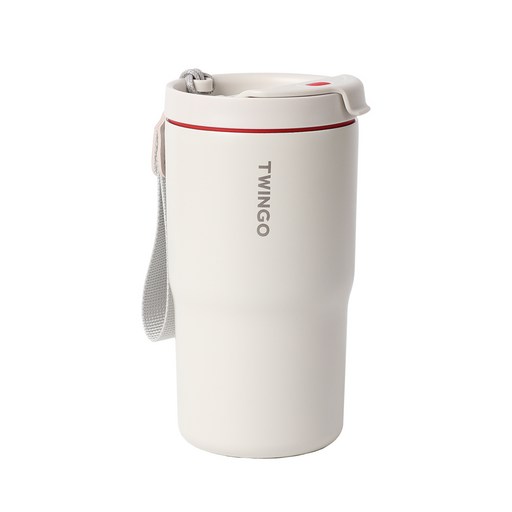 트윙고 더카페 스트랩 텀블러 480ML