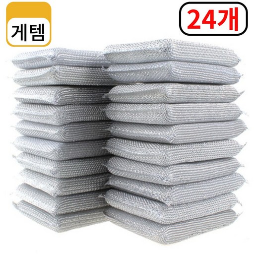 게템 수세미 주방 업소용 은사 기스 스크래치방지 싱크대 스펀지 다용도 풍성한거품 쑤세미