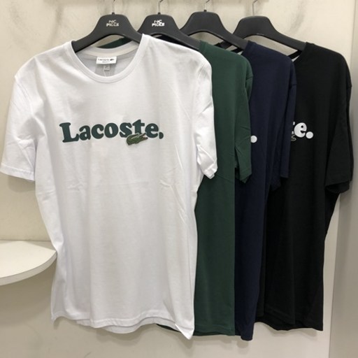 LACOSTE 라코스테 남성 레터링 반팔 티셔츠 TH1868