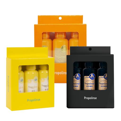 프로폴린스 가글 프로150ml*3병+유자150ml*3병+리프레쉬150ml*3병