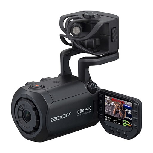 ZOOM Q8n-4K(128GB포함)크리에이터 악기 연주 AS가능 공연장 유튜브먹방 ASMR마이크 1인개인촬영 소형액션캠코더 자체믹싱 라이브스트리밍 프로덕션 4트랙동시녹음