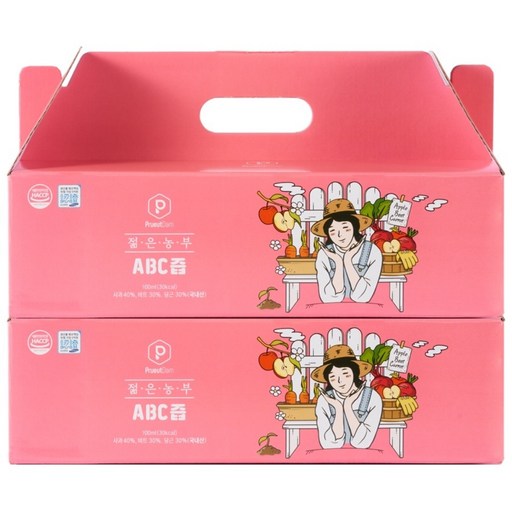 푸릇담 국내산 젊은농부 ABC즙