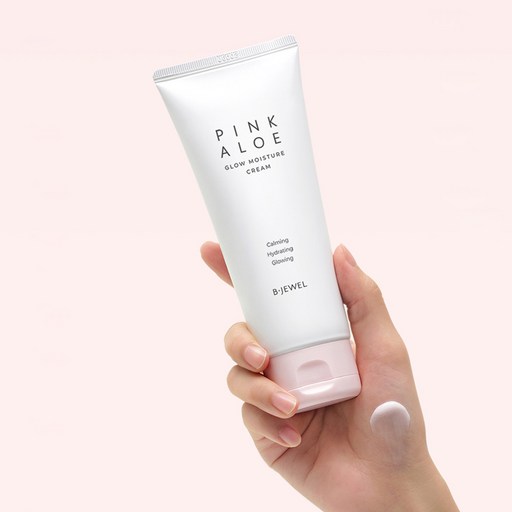 비주얼 핑크알로에 글로우 모이스처 대용량 수분 충전 크림 150ml