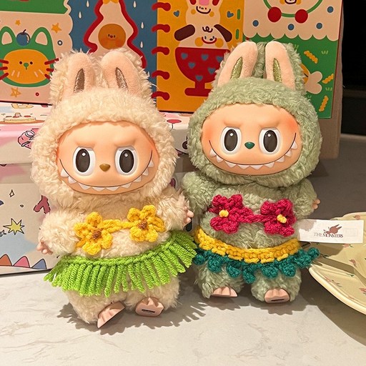 달솜이 라부부1 2 3센치 17CM인형 손뜨개 비키니
