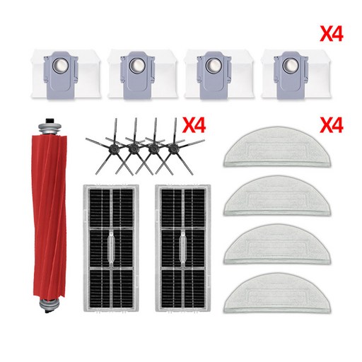QREVO CURV REVO 로보락 ROBOROCK 로봇청소기 원룸 닦는 로봇, 간편 소모품 가방 먼저! 좋으면 다시 오너라, 1개