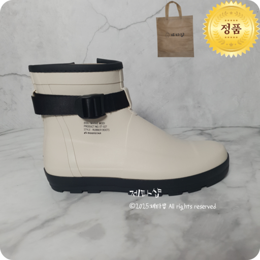 문스타 810s 레인부츠 마르케 모디 화이트 + 제타샵 다용도백 증정