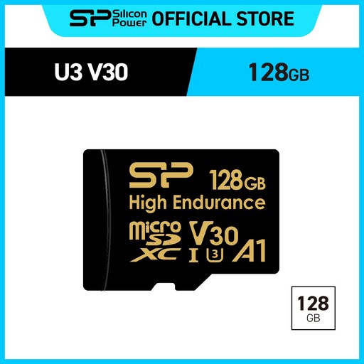 실리콘파워 Silicon Power 마이크로 SD카드 High Endurance 4K 홈캠 CCTV 고프로 블랙박스