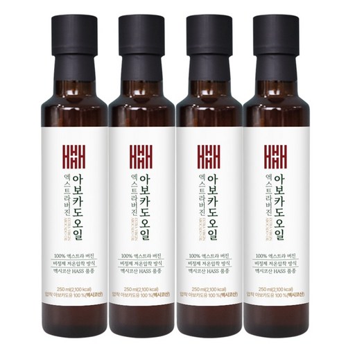 헤밀레 아보카도오일 엑스트라버진 멕시코 HASS 품종 냉압착