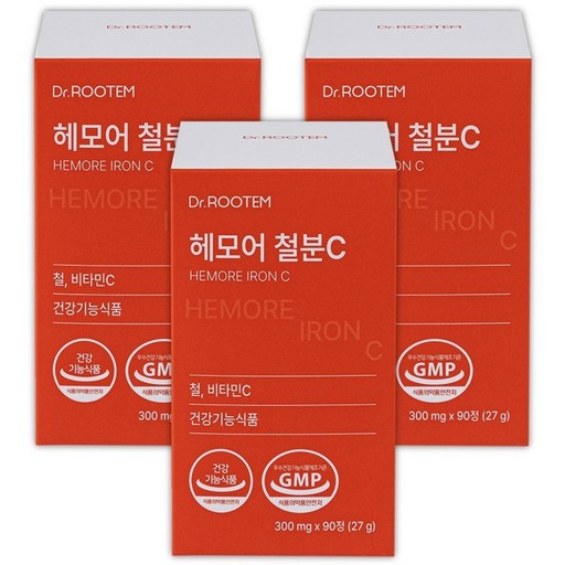 닥터루템 헤모어 철분 빈혈 비헴철 철분제
