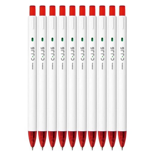 제브라 레인보우 클릭 젤 펜 0.5mm C-JJ6