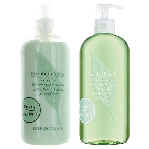 엘리자베스아덴 그린티 바디로션 500ml + 그린티 샤워젤 500ml