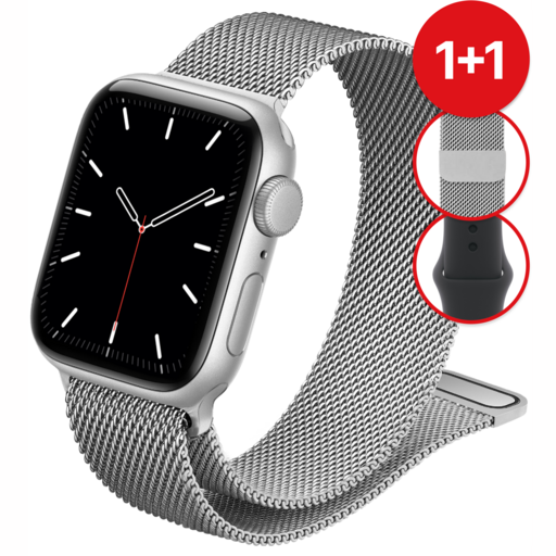 네노타 애플워치 스트랩 밀레니즈 루프 메탈 밴드