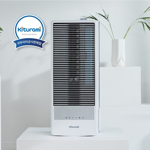 귀뚜라미 창문형 에어컨 이동식 인버터 1등급 6평형, 23년형 15W (셀프설치), 일반배관형