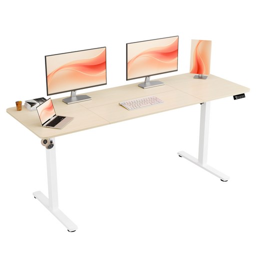 Ergomaker KR SM205-170 인체공학 스마트 책상 모션데스크 전동 높낮이 조절 스탠딩 책상 공부 사무용 조절 스탠드 테이블