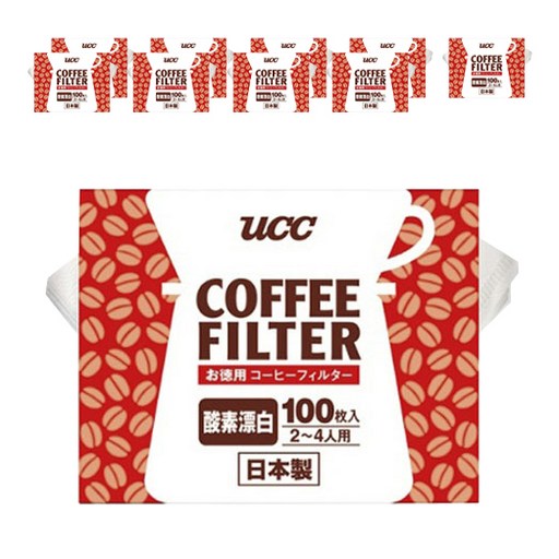 유씨씨 커피필터 여과지 2-4인용
