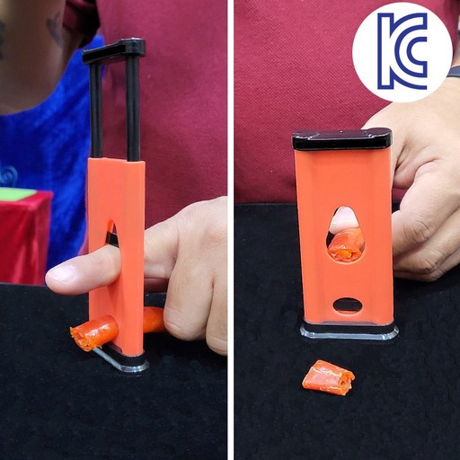 (KC인증) JL매직 손가락자르기(Finger Cutter) 절단마술 자르는마술 안전한 초보 어린이 마술 도구 장기자랑