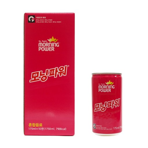 숙취해소 음료 모닝파워 175ml 10캔
