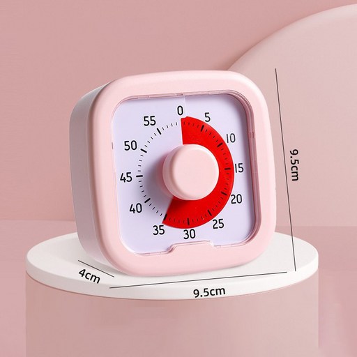 뽀모도로 타이머 무소음 시각 타이머 집중력 높이는 공부 시계