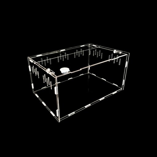 HK.sell 스몰스터 도마뱀 사육장 절지동물 하우스 사육 케이지 (가로 소형) 29X19.6X15