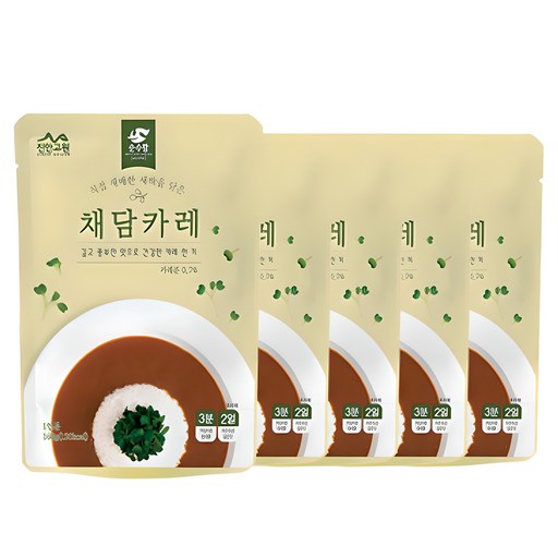 순수람 채담카레