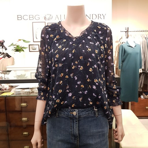 BCBG _ 당일 발송 블라우스*진주 단추BL_B0B3B403