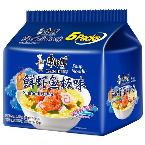 [2025.11.21 소비기한 임박상품] 캉스푸 선하어반맛 라면 98g 5개