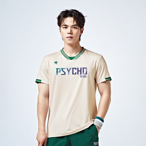 ㈜패기앤코 아울렛 패기앤코 코트어드밴티지 남성 스포츠 기능성 데일리 반팔 라운드티셔츠 배드민턴 탁구 볼링 홈트 헬스 러닝 PSY-5000