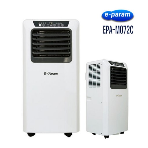 이파람 이동식에어컨 EPA-M072C 소형 공냉식 강력냉방 제습 송풍 예약기능 리모컨 가정용 사무실