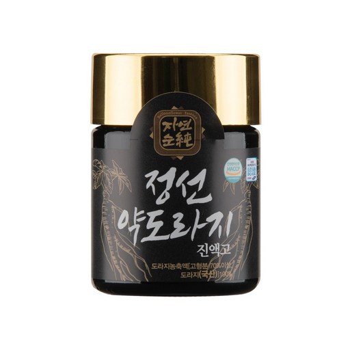 강원도 정선 약도라지 진액고 고형분 70%이상의 초고농축 면역증진 도라지청 도라지 엑기스