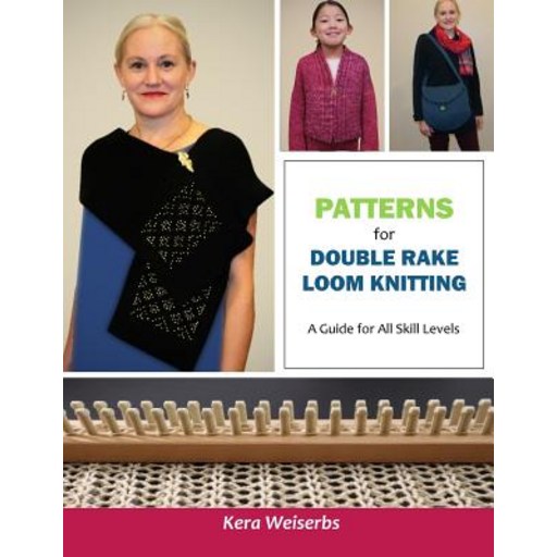 (영문도서) Patterns for Double Rake Loom Knitting: A Guide for All Skill Levels Paperback