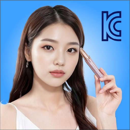 노셔너리 여성 전동 눈썹정리기 트리머 솜털정리기