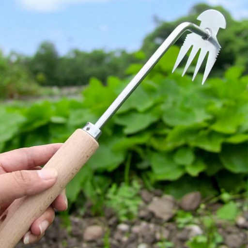 텃밭 잡초 제거 호미