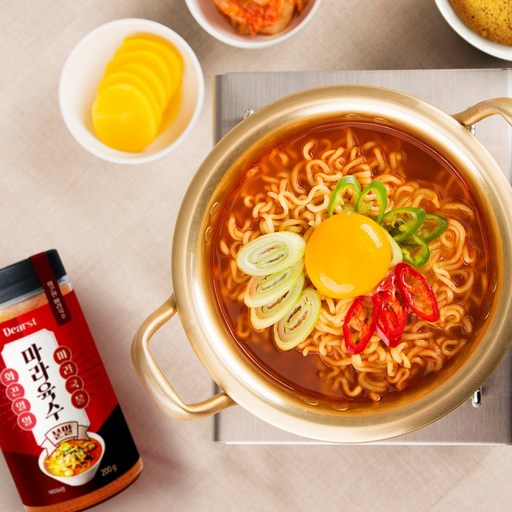 [디어스트] 마라탕 육수 소스 분말 통 200g