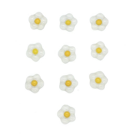 [도냥] 데이지 현관문 냉장고 인테리어 자석 마그넷 10p