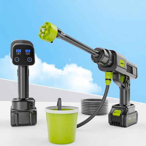 Shipshape 가정용 다기능 휴대용 고압세척기 무선 세차기 15000mAH