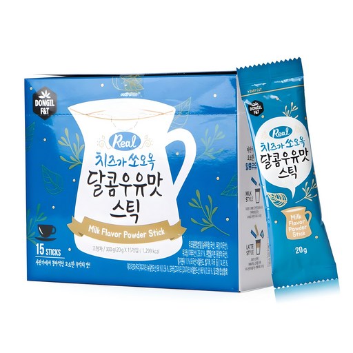동일에프앤티 치즈가 쏘오옥 달콤우유맛 스틱
