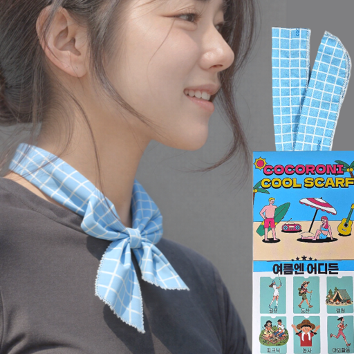 코코로니 아이스 쿨링 스카프