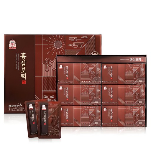 정관장 홍삼보력 50ml x 60포 + 쇼핑백